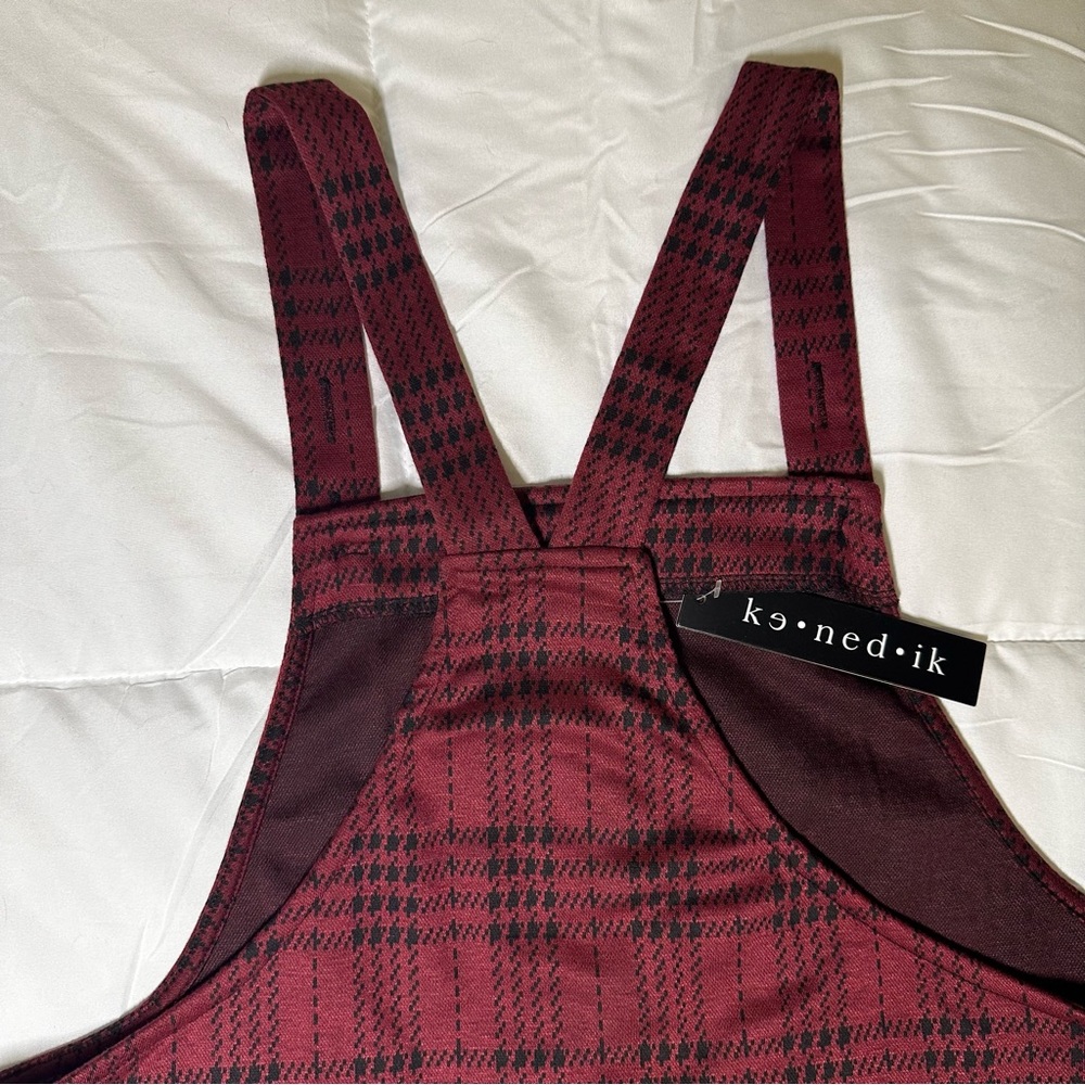 ke.ned.ik Herringbone Plaid Dress Jumper - Picture 7 of 12